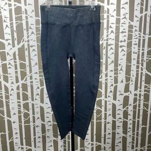 Women's Harmony and Balance blue leggings